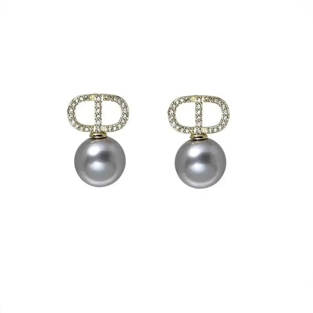 Vintage Flower Stud Earrings