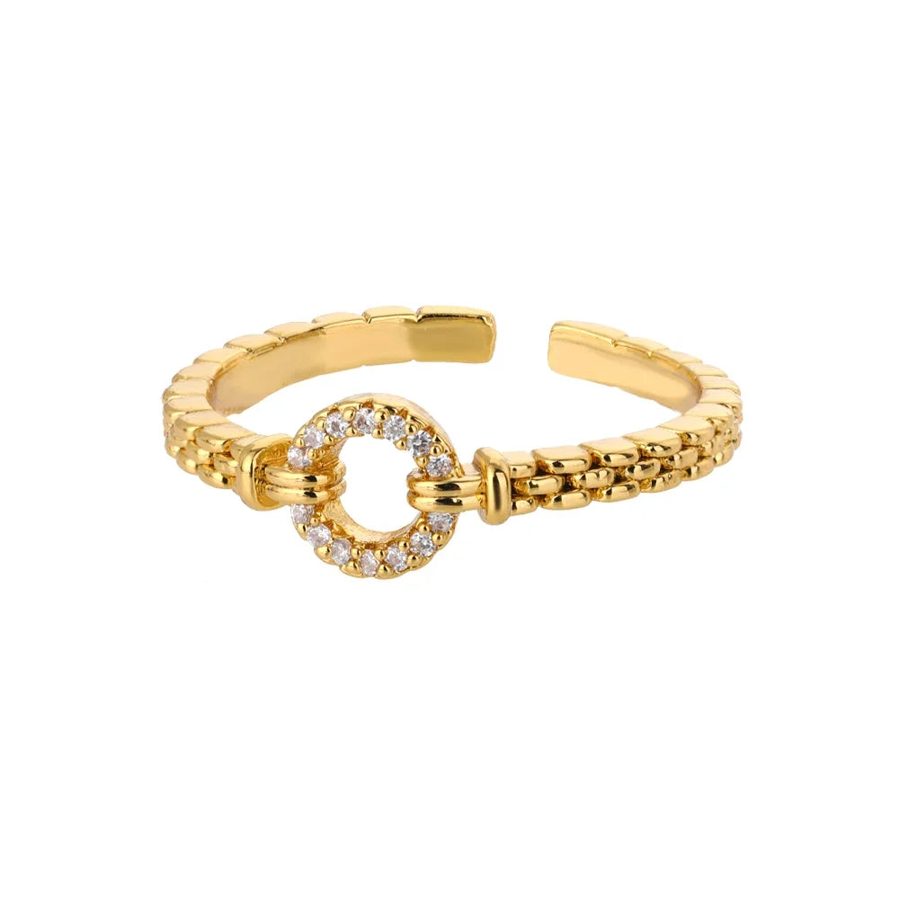 Zircon Stone Ring