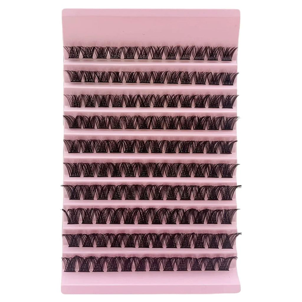 Fluffy Volume Lash Clusters 120pcs D Curl