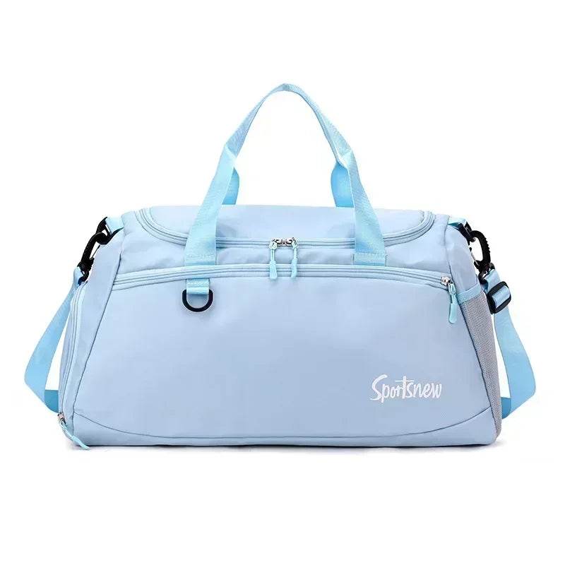 Gym Bag with Wet/Dry Separation - Travel Ready