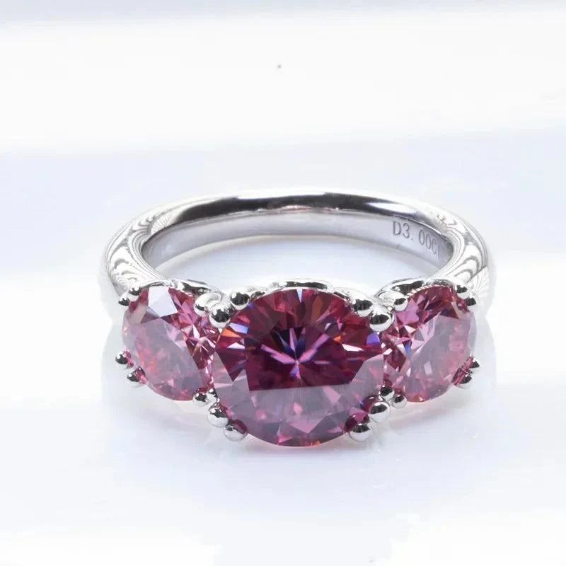 3 Diamond Solitaire Ring