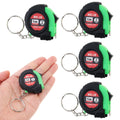 /5pcs / Green/Yellow Keychain Tape Measure for Quick Easy Measurements