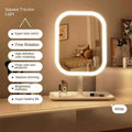Desktop Vanity Mirror 3 Color Light LED Makeup Mirror
