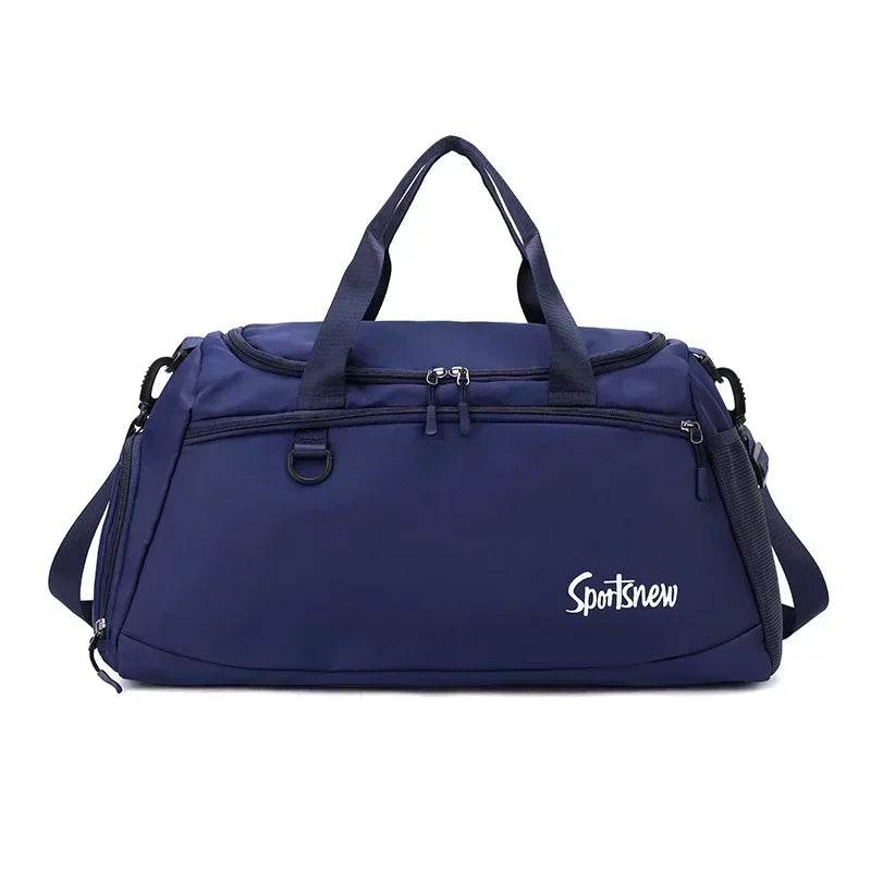 Gym Bag with Wet/Dry Separation - Travel Ready