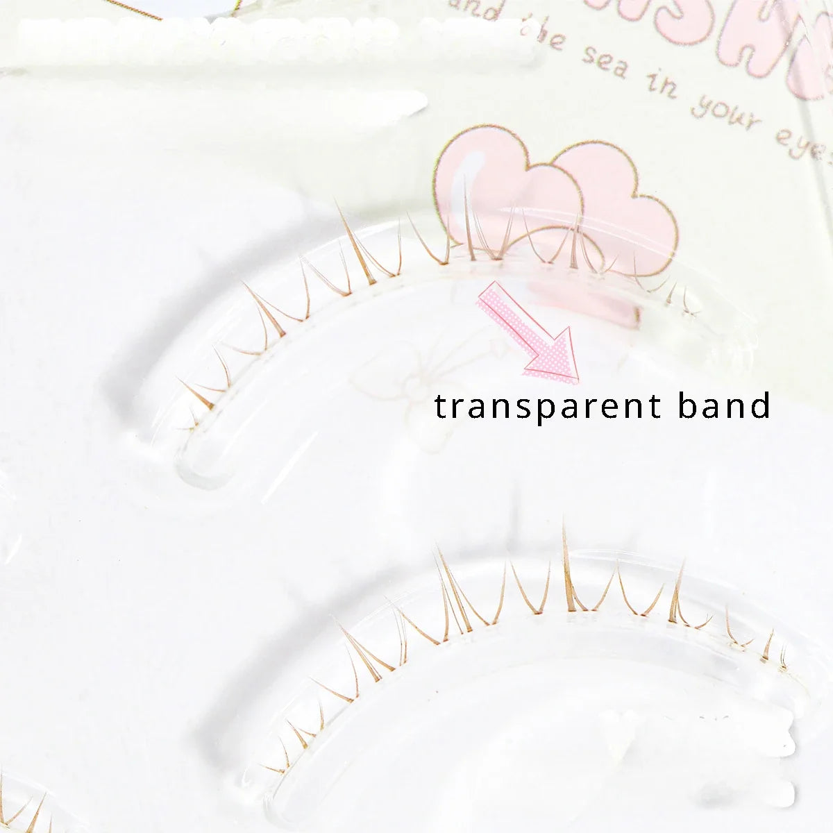 Menglu Natural Short Lower Lashes | Hand-Painted Style Fake Eyelashes