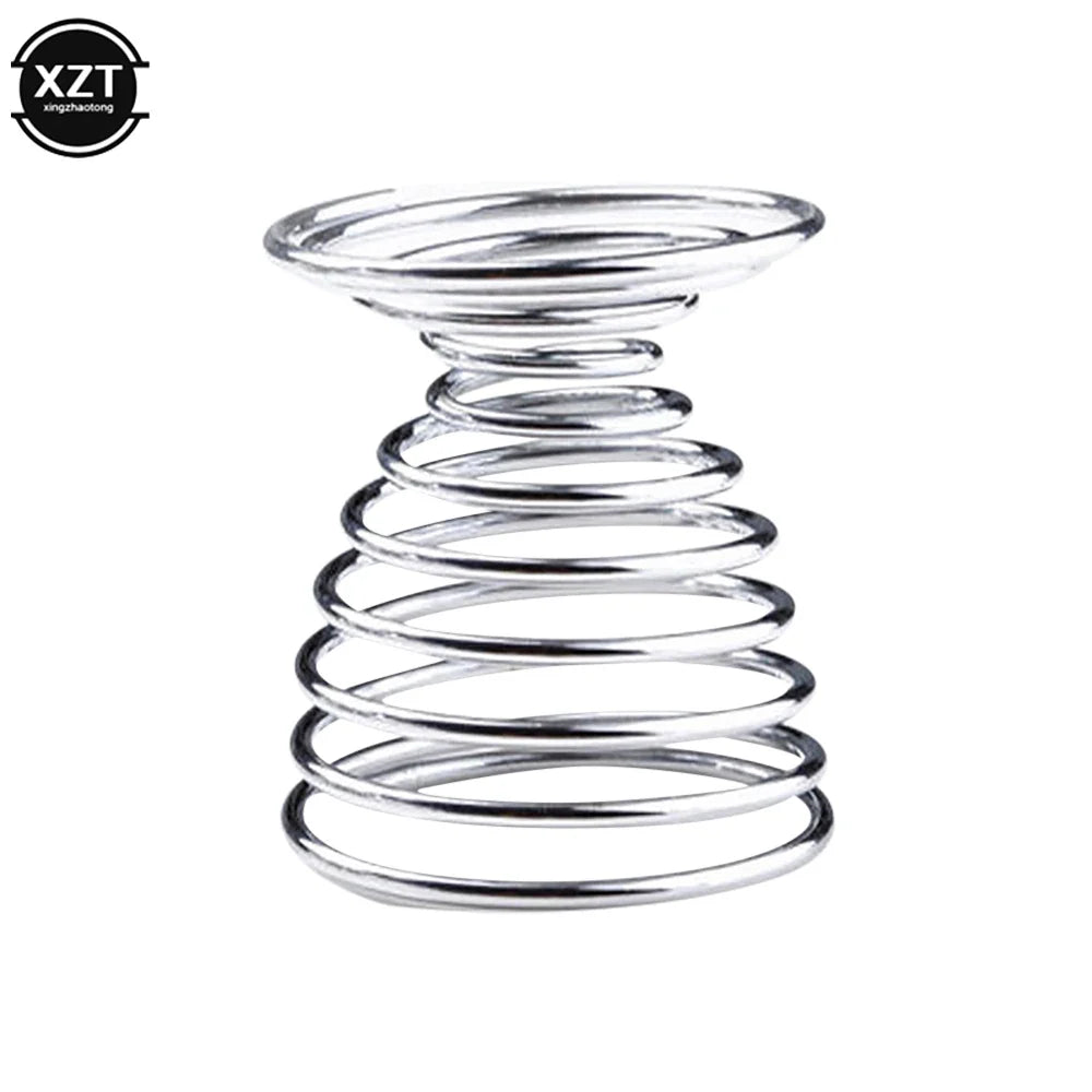 2PCS Spiral Egg Holder for Hard Boiled Eggs | Stainless Steel Egg Cup Kitchen Gadget