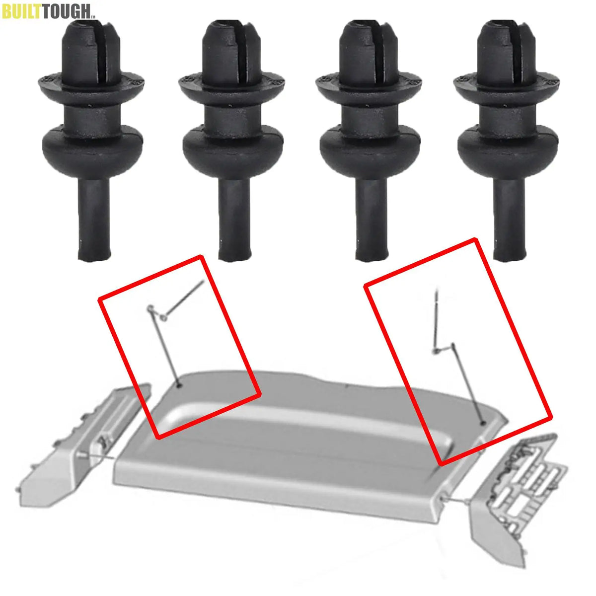Pack Hanger string Clips Strap Rope Mounting Hook Bracket for Opel Corsa F 2019–2021