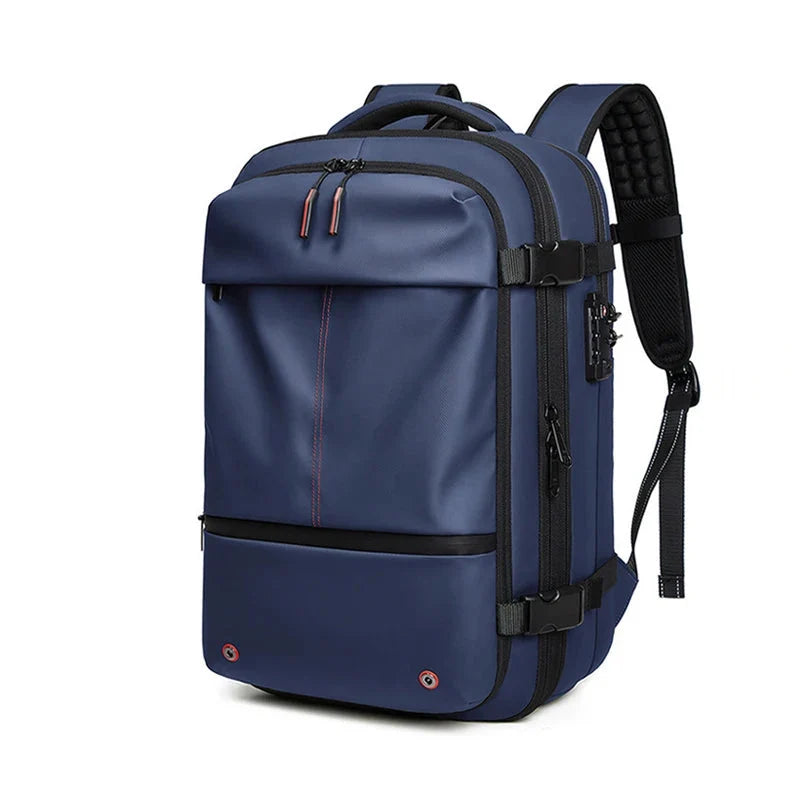 Men's 17 Inch Laptop Backpack Vacuum Compression