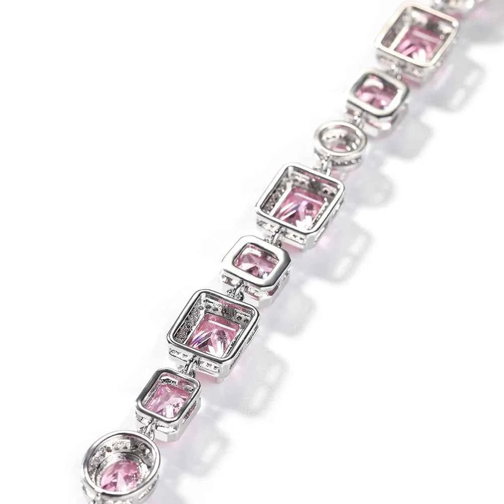 Iced Pink  Bracelets