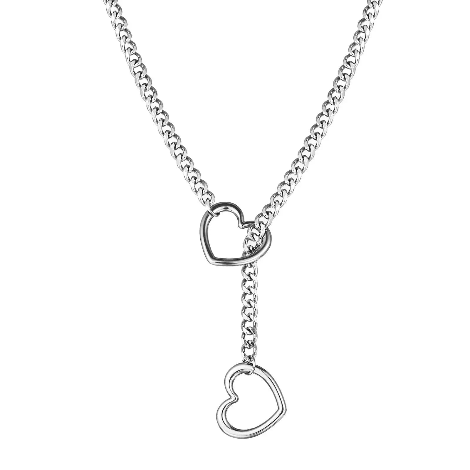 Irregular Y-Shaped Long Necklace