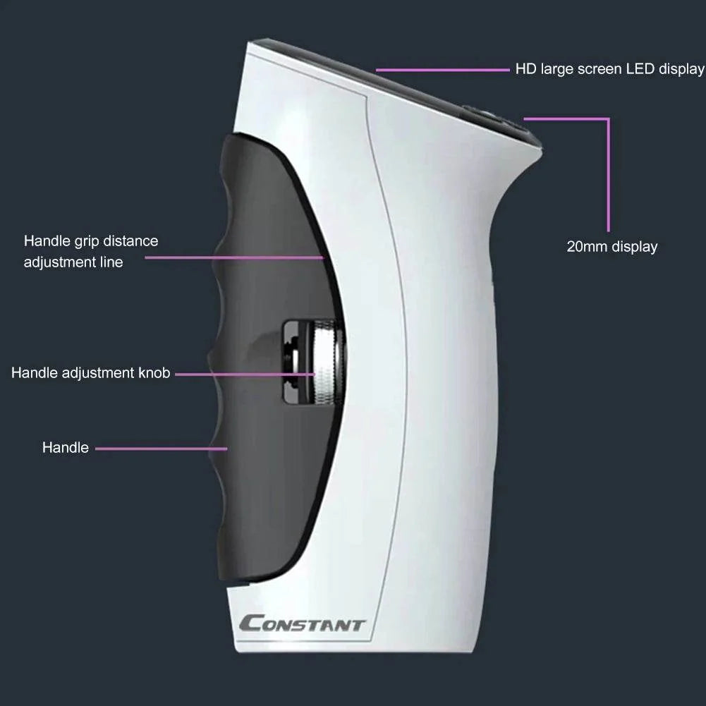 LED Digital Electronic Hand Grip Power Strength Trainer Tester