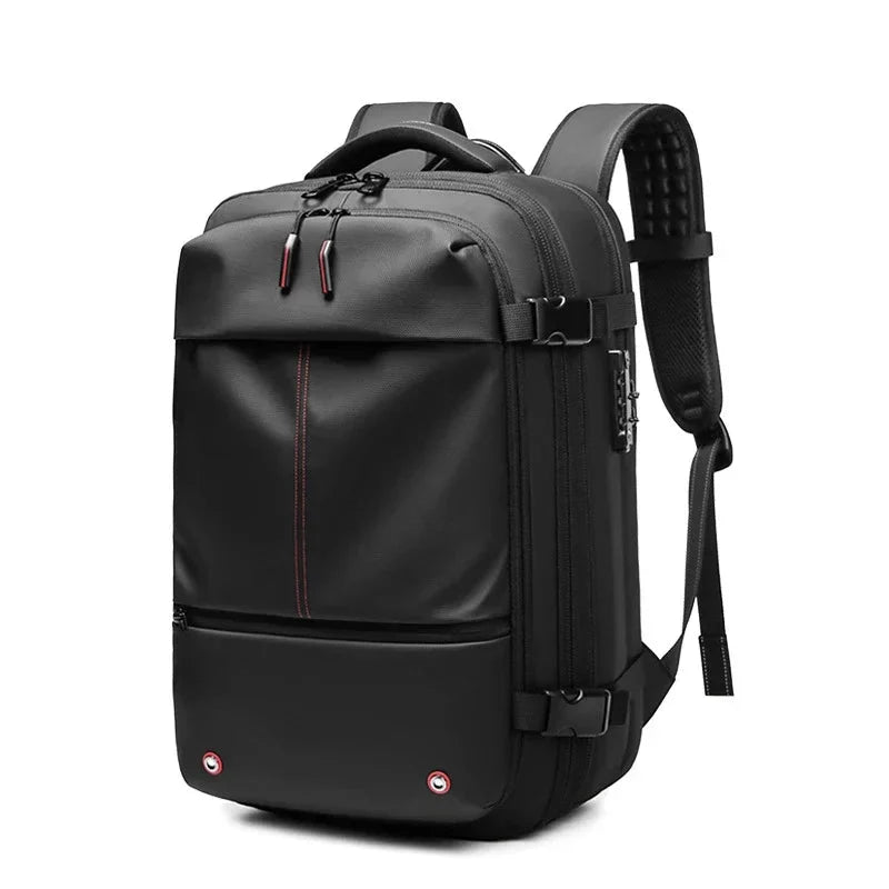 Men's 17 Inch Laptop Backpack Vacuum Compression