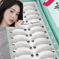 Anime Style False Eyelashes 10 Pairs | 11mm C-Shaped Curled DIY Strip Lashes
