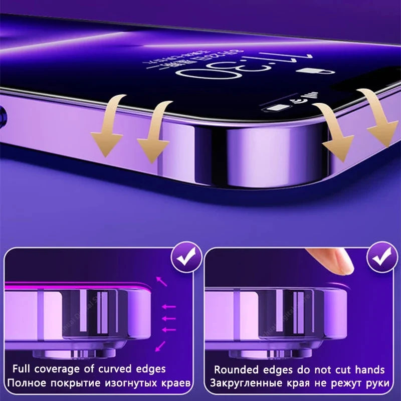 4-Pack Full Cover Screen Protector