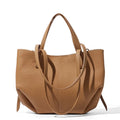 NNEOBA Genuine Leather Soft Tote Bag-0