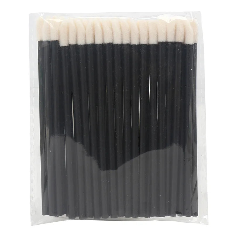 Kekelala 50Pcs Disposable Lip Brushes | Multi-Use Makeup Applicators for Lip Gloss