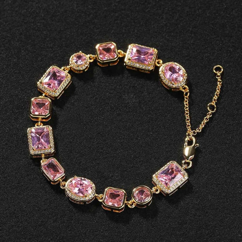 Iced Pink  Bracelets