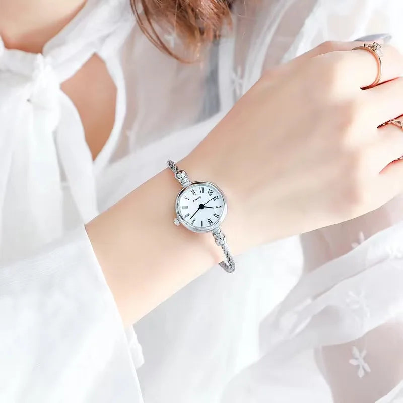 Gold Bangle Bracelet Watch