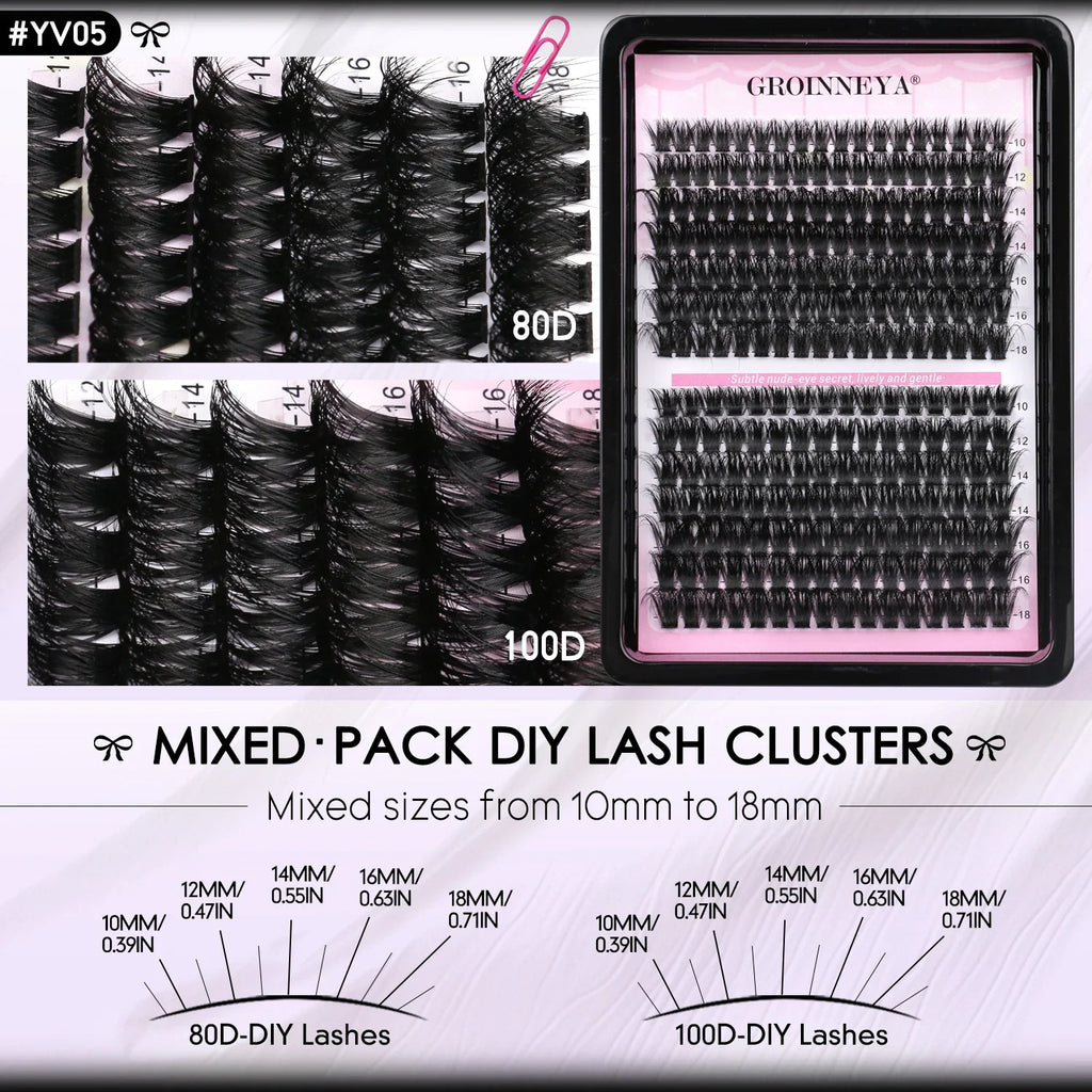 Wispy Eyelash Clusters Eyelash