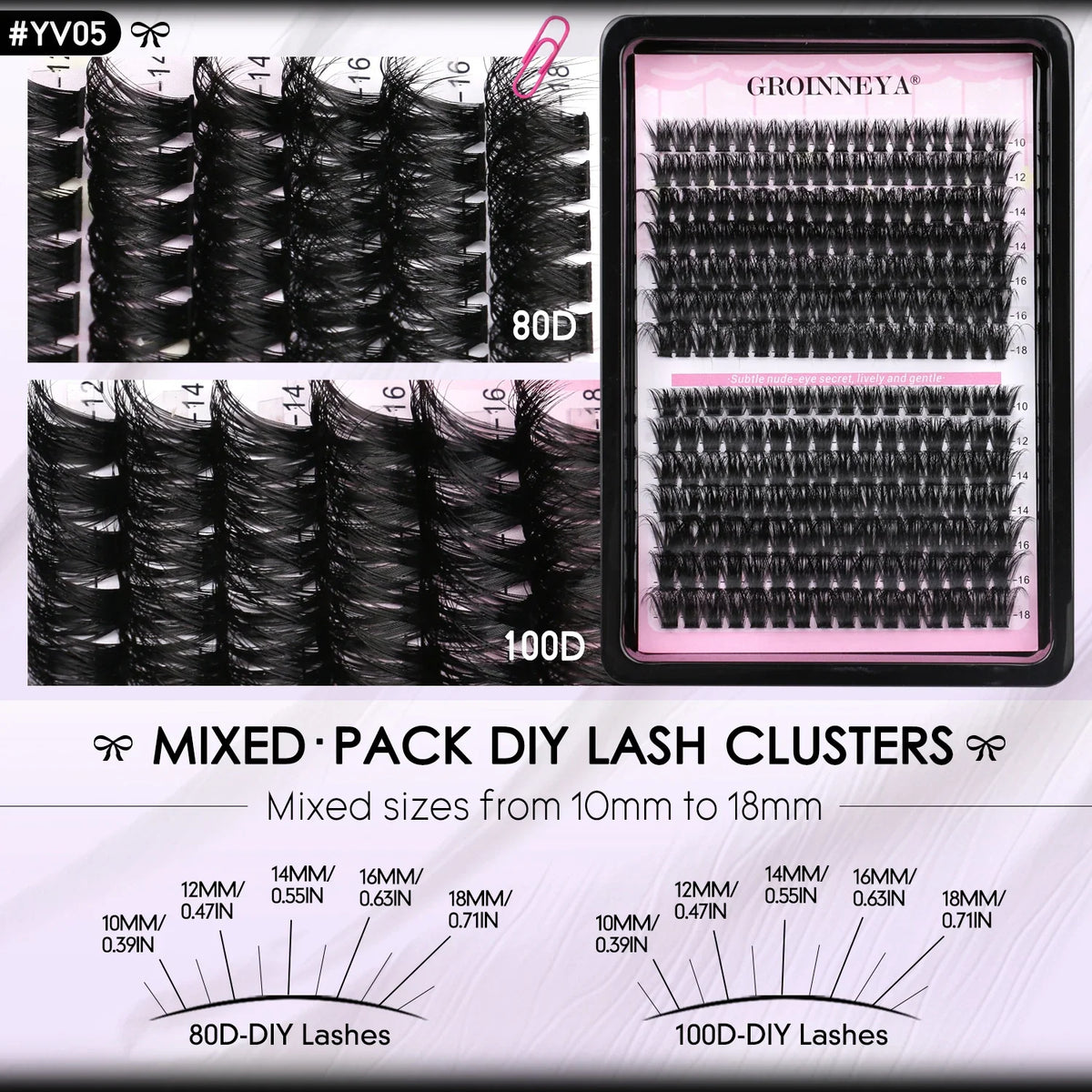 Wispy Eyelash Clusters Eyelash