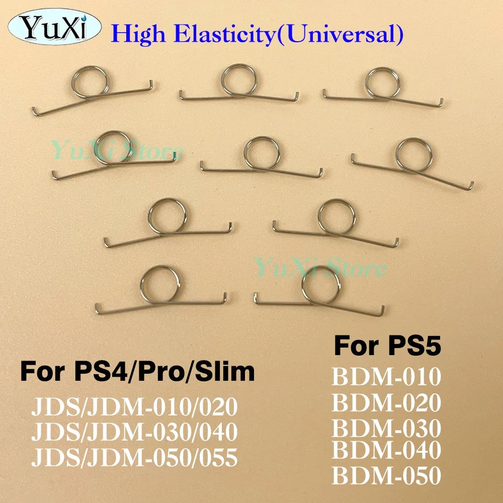 10Pcs PS4 PS5 Trigger Button Springs Set | Controller Repair Kit