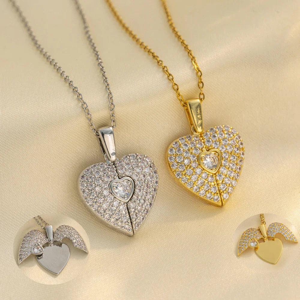 Personalized Heart-shaped Necklace