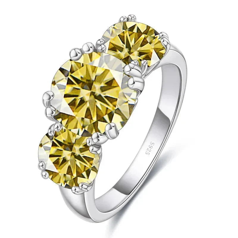 3 Diamond Solitaire Ring