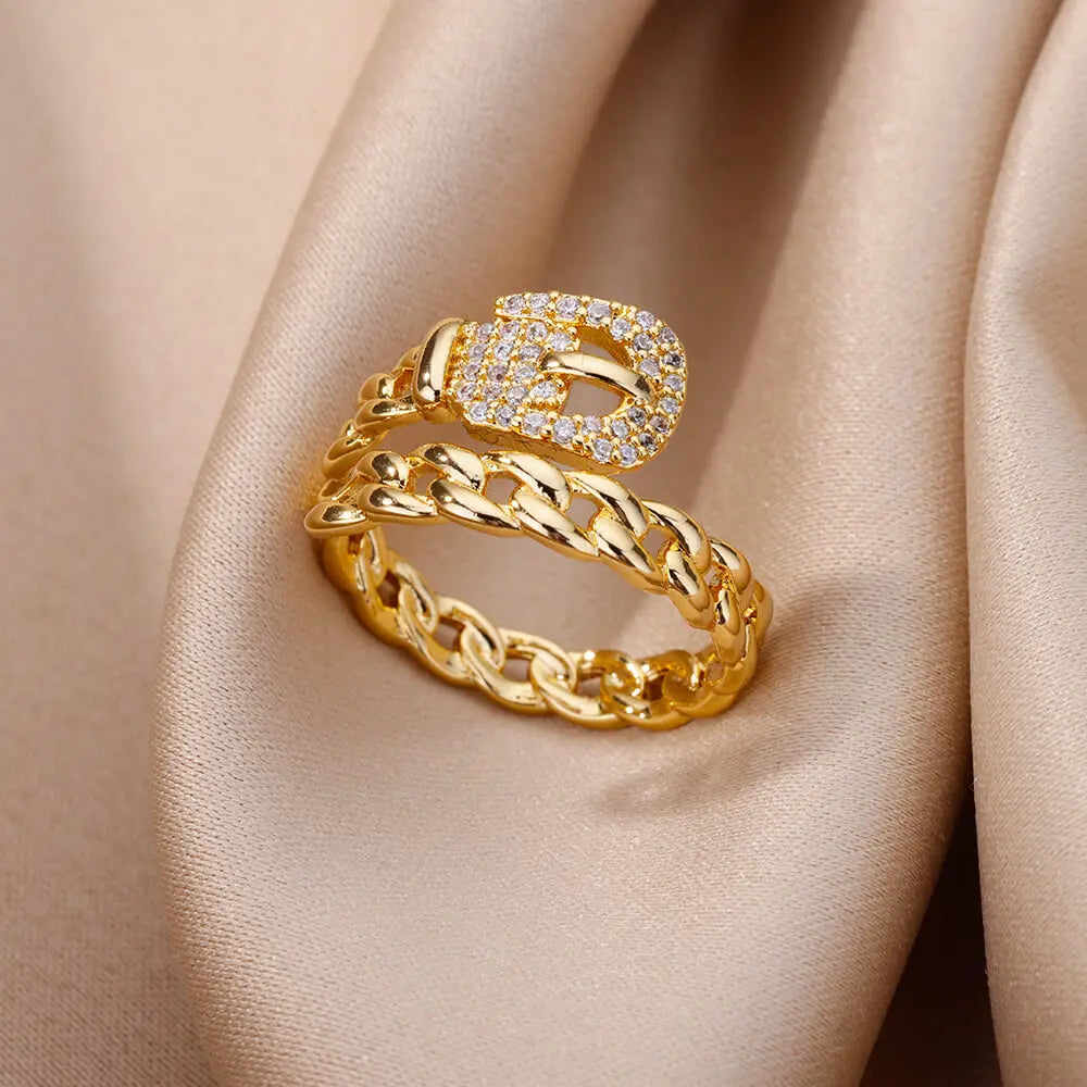 Zircon Stone Ring
