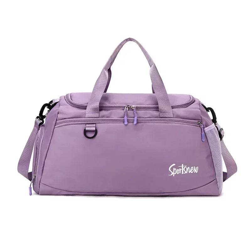 Gym Bag with Wet/Dry Separation - Travel Ready