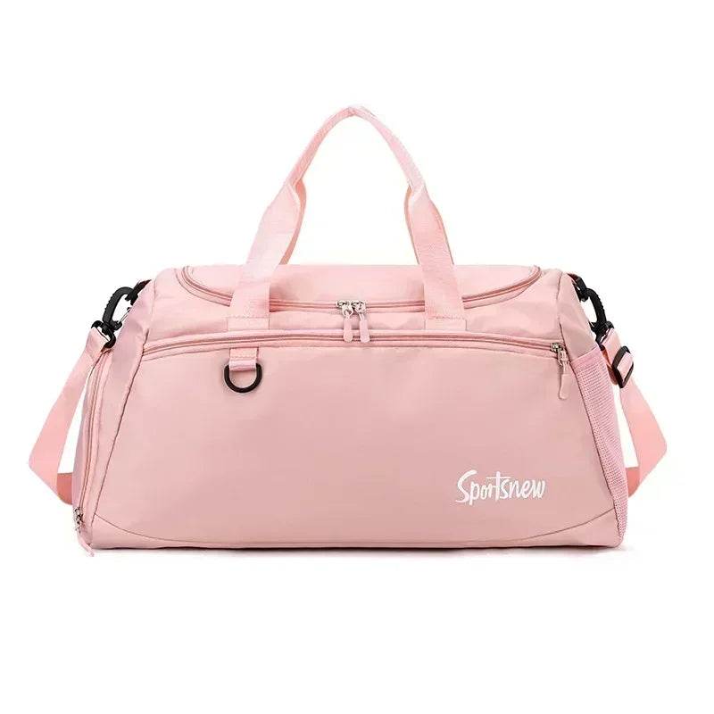 Gym Bag with Wet/Dry Separation - Travel Ready