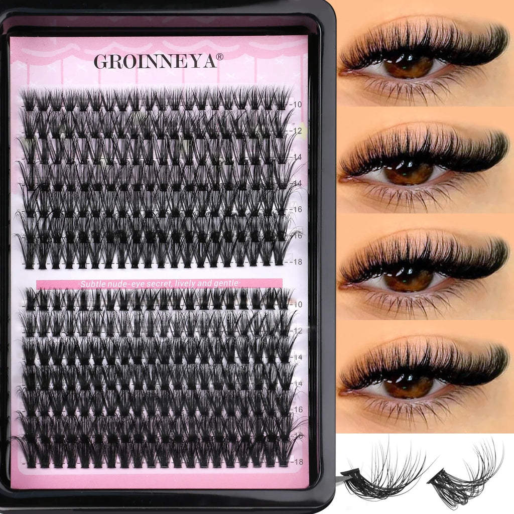 Wispy Eyelash Clusters Eyelash