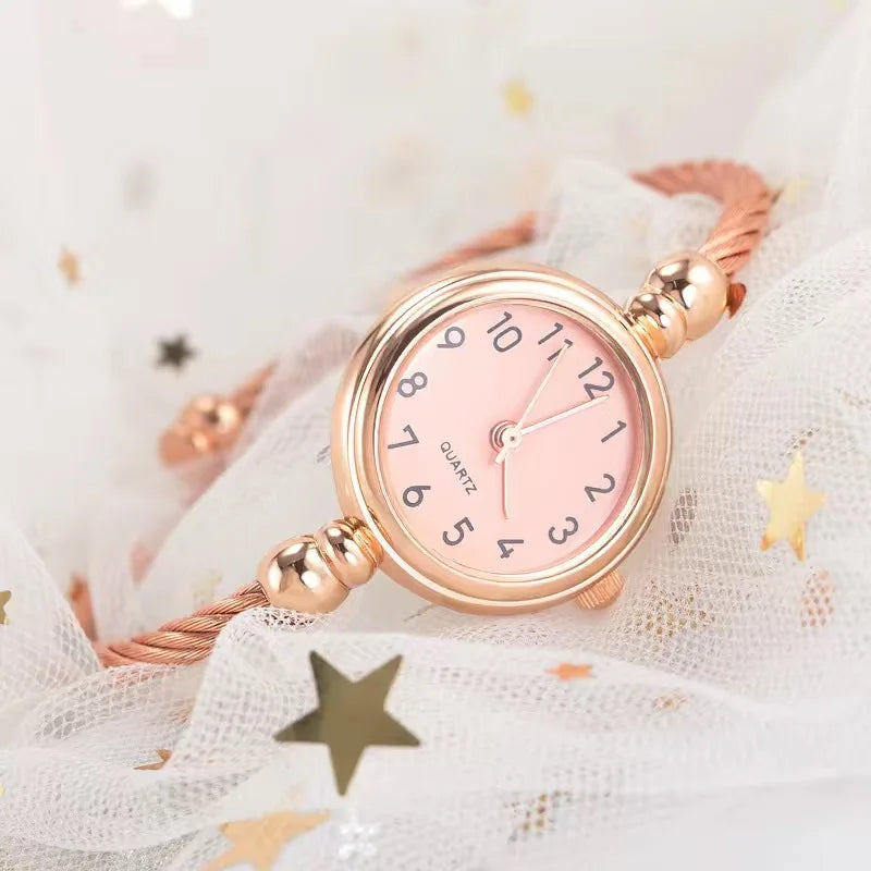 Gold Bangle Bracelet Watch