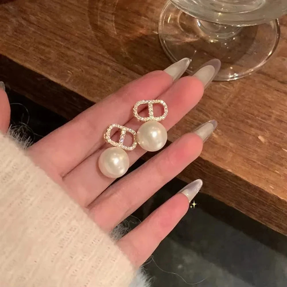 Vintage Flower Stud Earrings