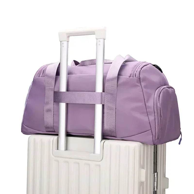 Gym Bag with Wet/Dry Separation - Travel Ready