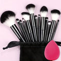 Professional 13-Piece Makeup Brush Set | Complete Cosmetic Tool Kit