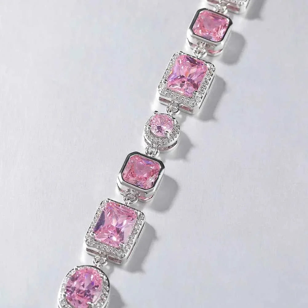 Iced Pink  Bracelets