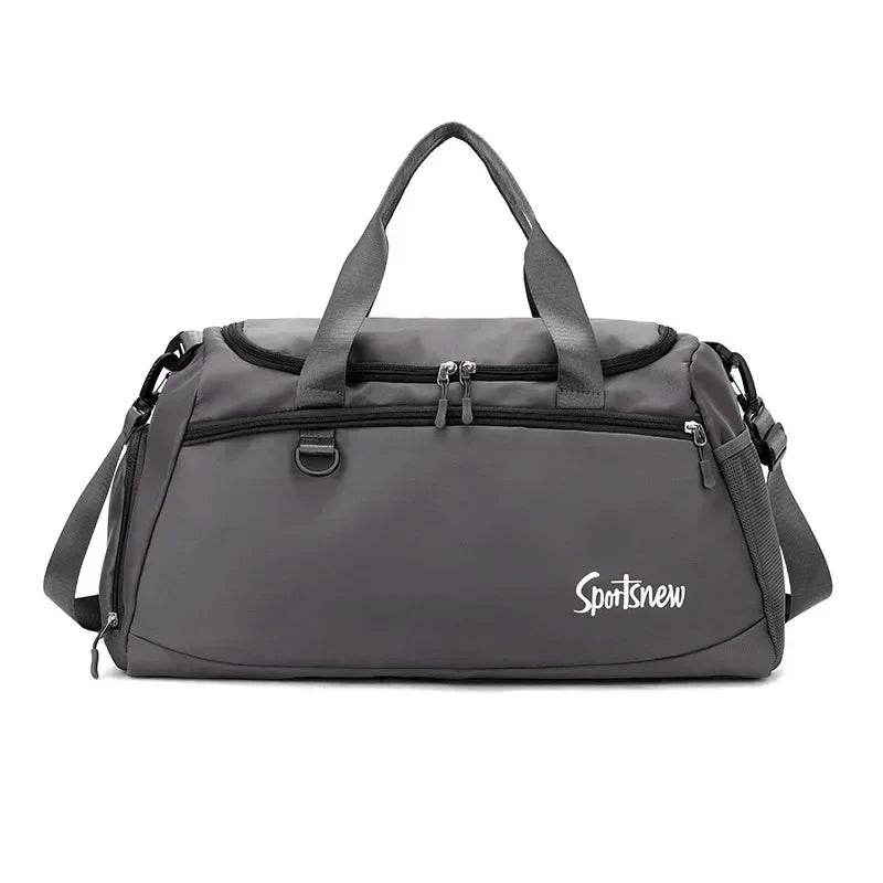 Gym Bag with Wet/Dry Separation - Travel Ready