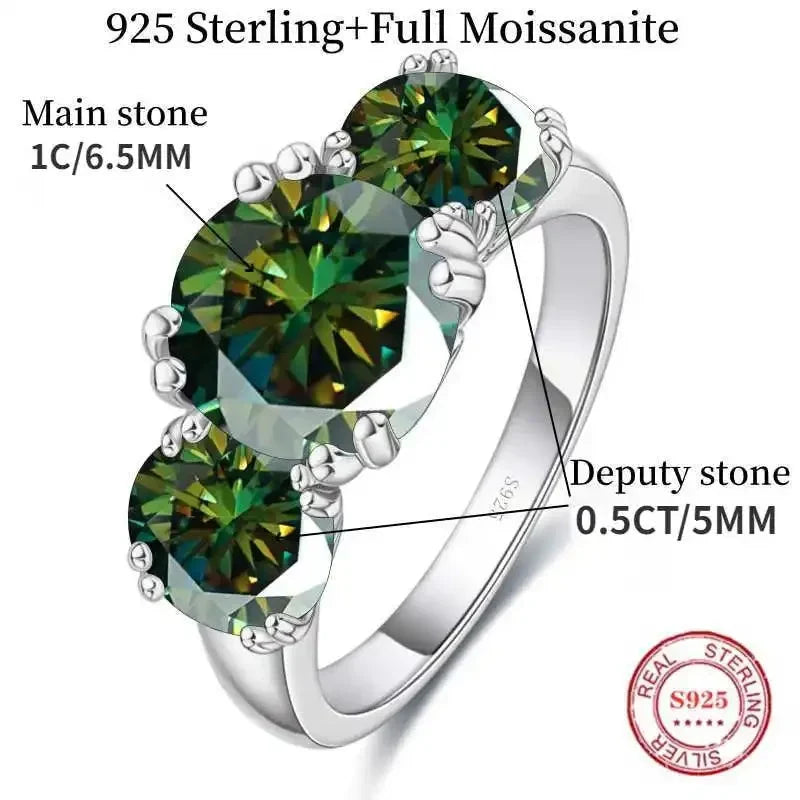3 Diamond Solitaire Ring