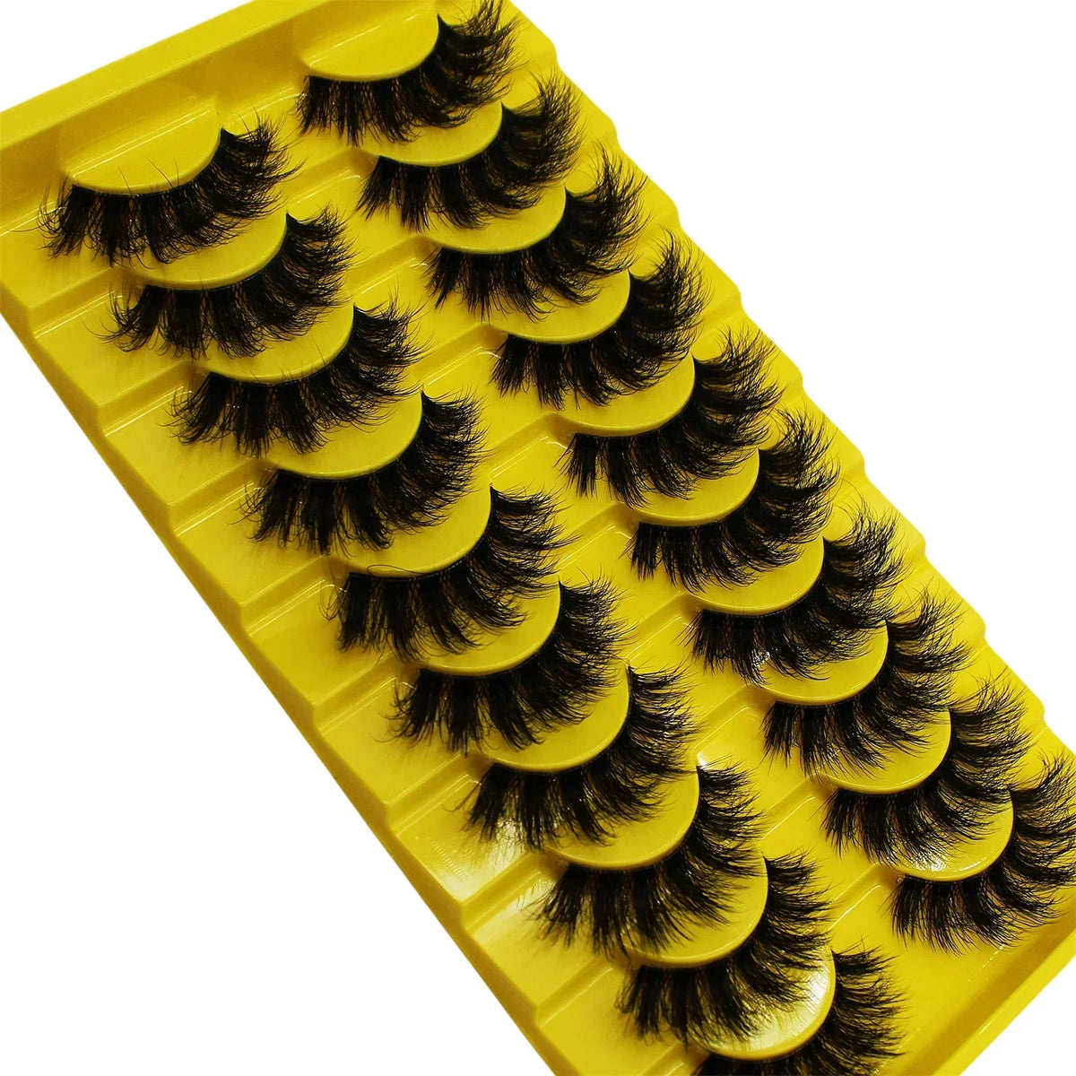 Lashes 3D Fake Lashes Makeup Messy False Eyelashes Fluffy Thick Lashes