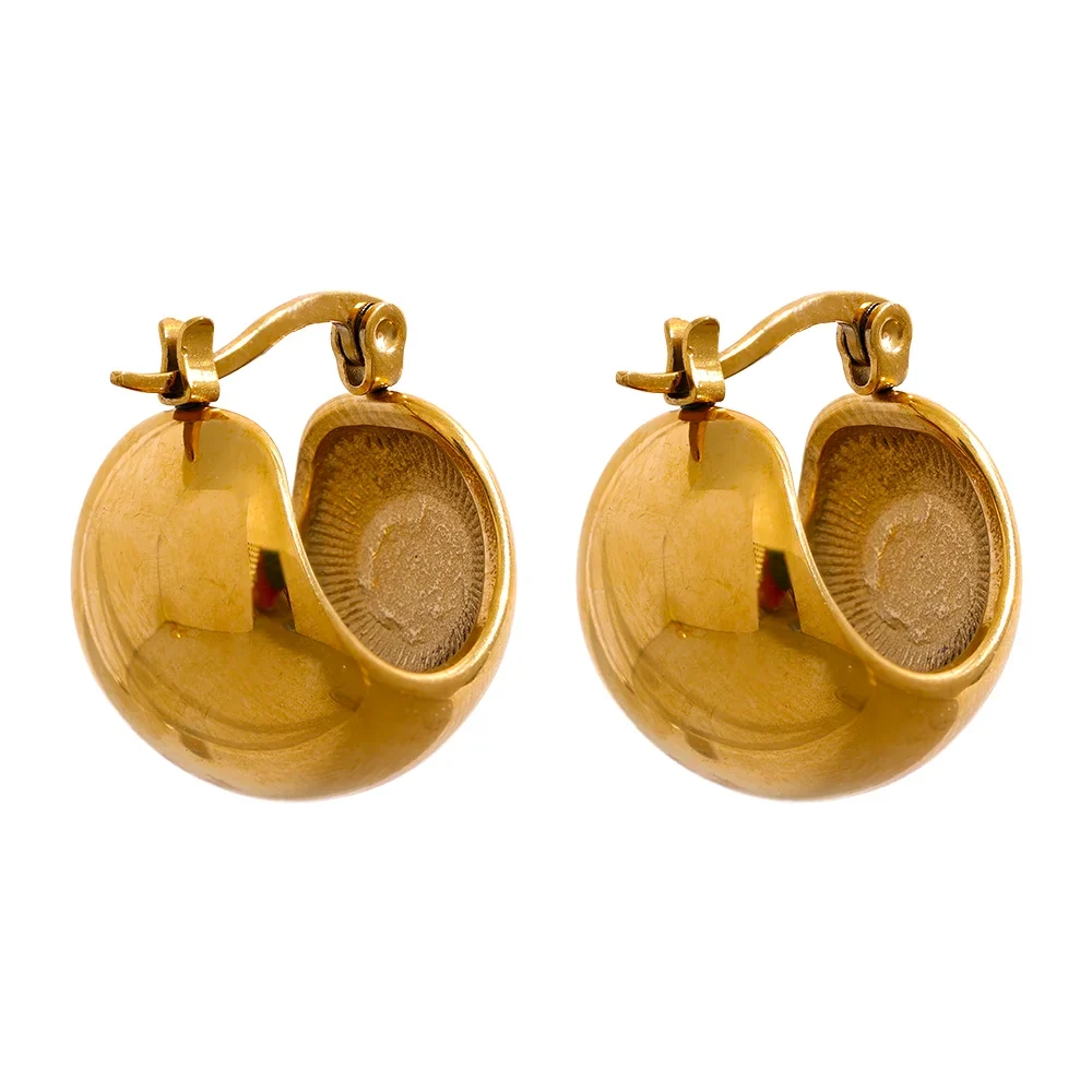 Chunky Geometric Statement Earrings
