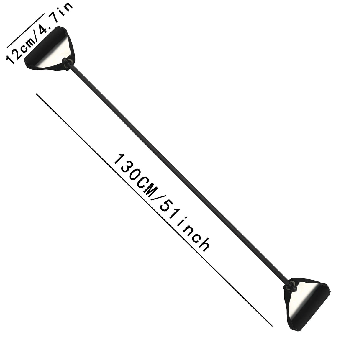 Workout Resistance Bands With Handles