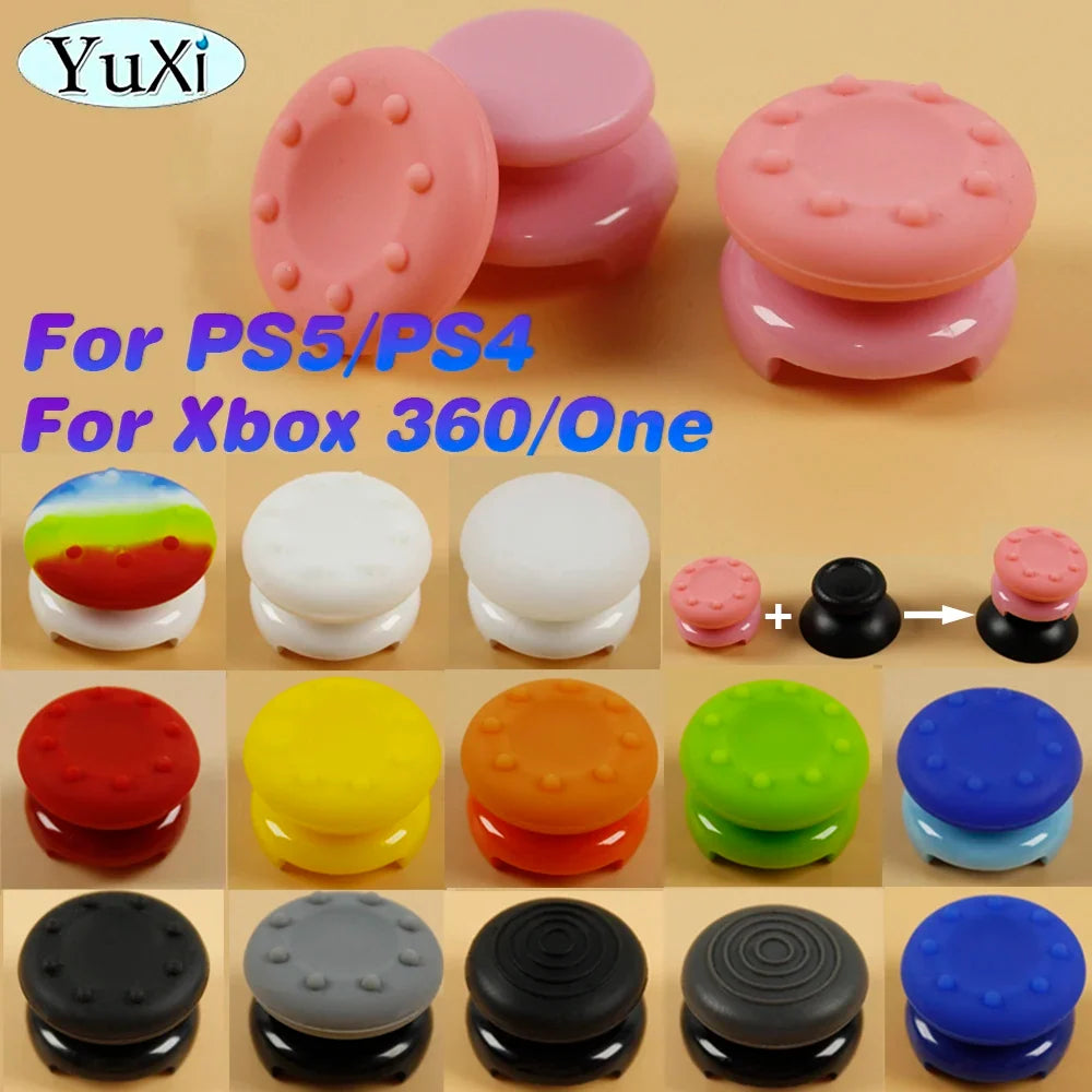 Heightened Thumbstick Extender Caps for PS5 PS4 Xbox One Xbox 360 Controller