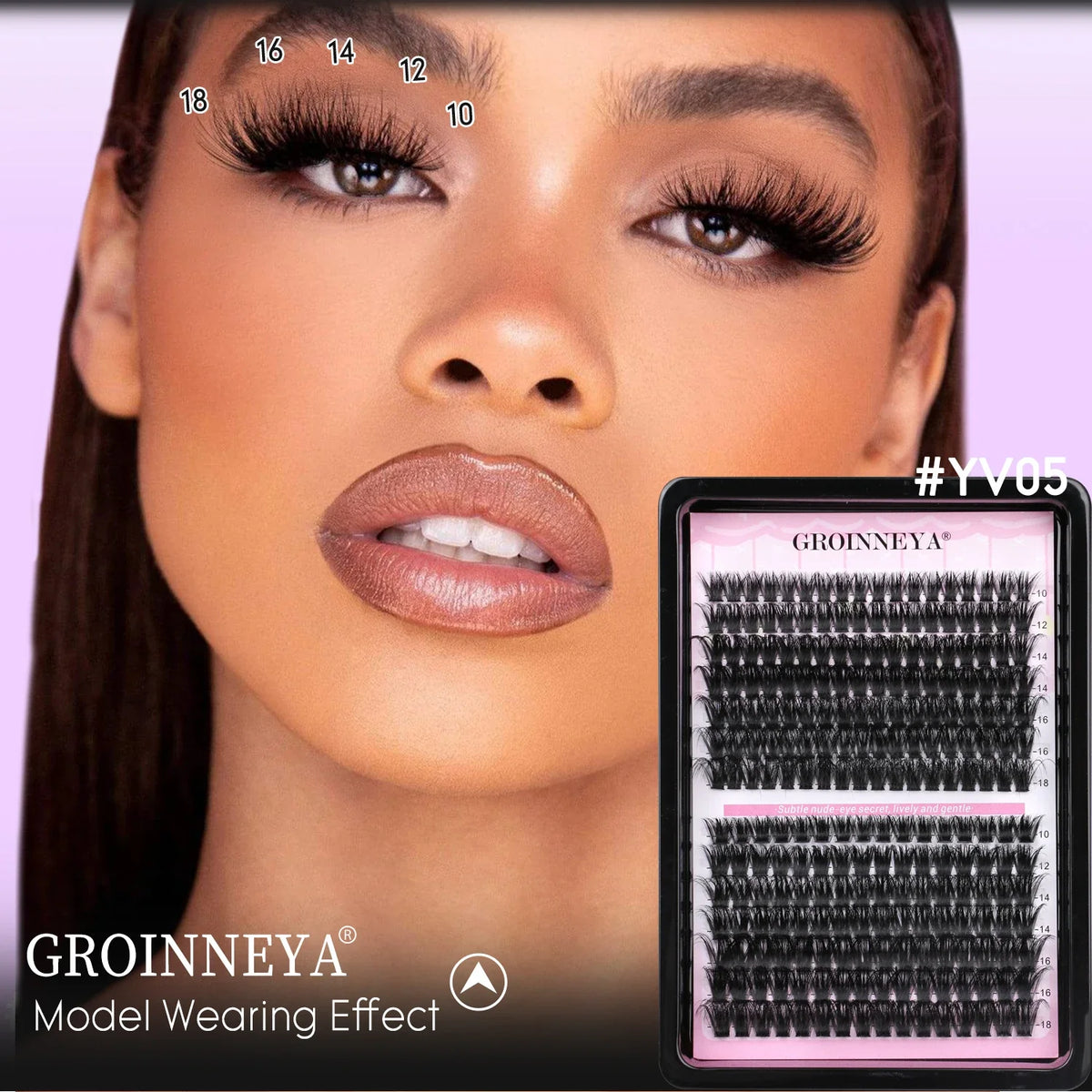 Wispy Eyelash Clusters Eyelash