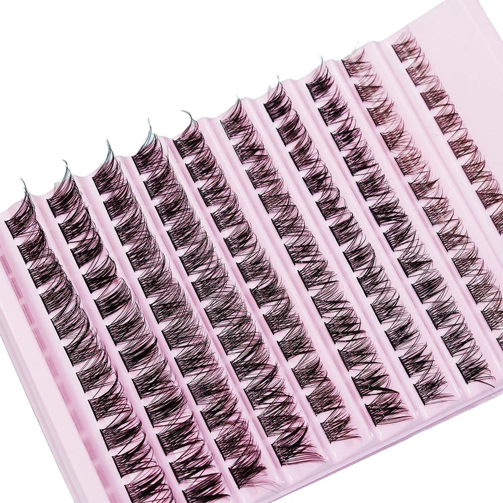 120PCS Lash Clusters DIY Wispy Individual Lashes Extensions | D Curl Natural Look