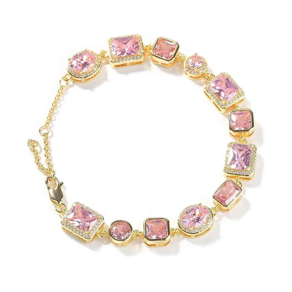 Iced Pink  Bracelets