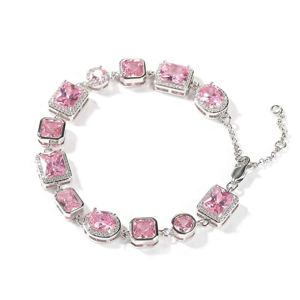 Iced Pink  Bracelets