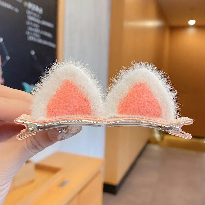 2Pcs/Set Rabbit Ears Hair Clips for Baby Girls & more