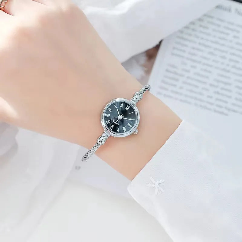 Gold Bangle Bracelet Watch