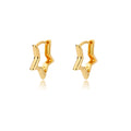 Zircon Star Stud Earrings
