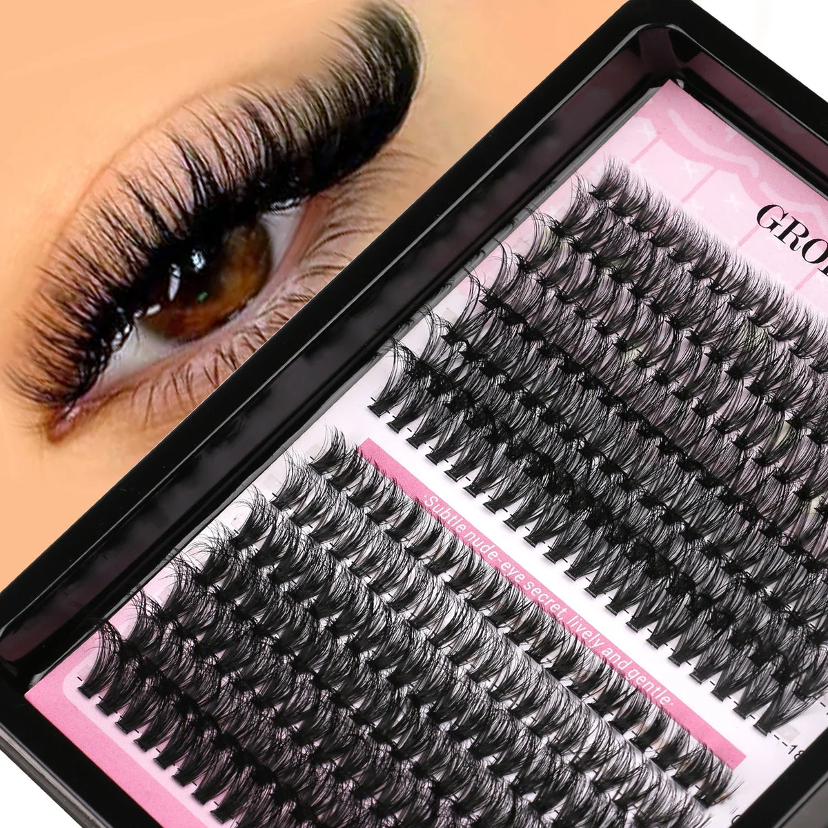 Wispy Eyelash Clusters Eyelash